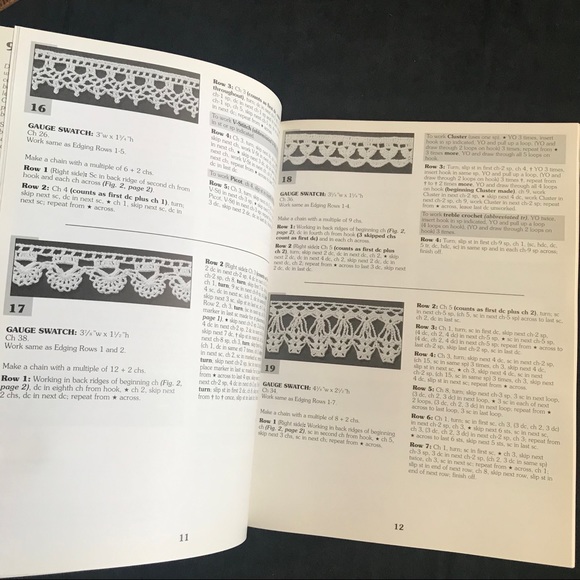 Vtg Leisure Arts Crochet 99 Edgings 54 Pages Leaflet #2876 Crocheted 1996 - Picture 7 of 7